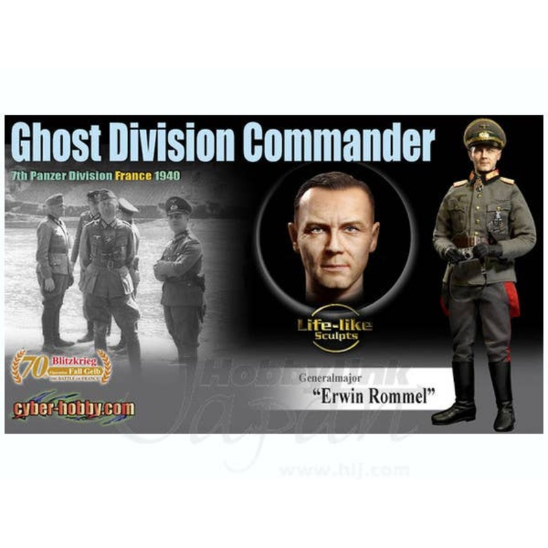 1/6 Ghost Division Commander 7th Panzer Division Erwin Rommel France 1940