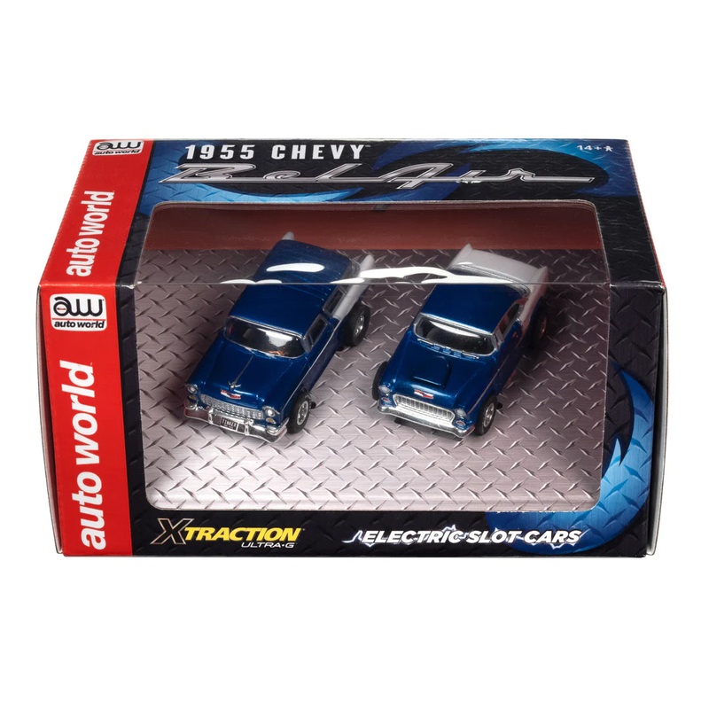 Classic Blue & White | 1955 Chevrolet Nomad and Bel Air box set | CP7988 | Auto World