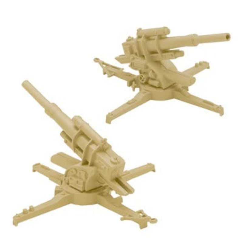 Classic WW2 German 88mm Artillery | 67052 | BMC Toys