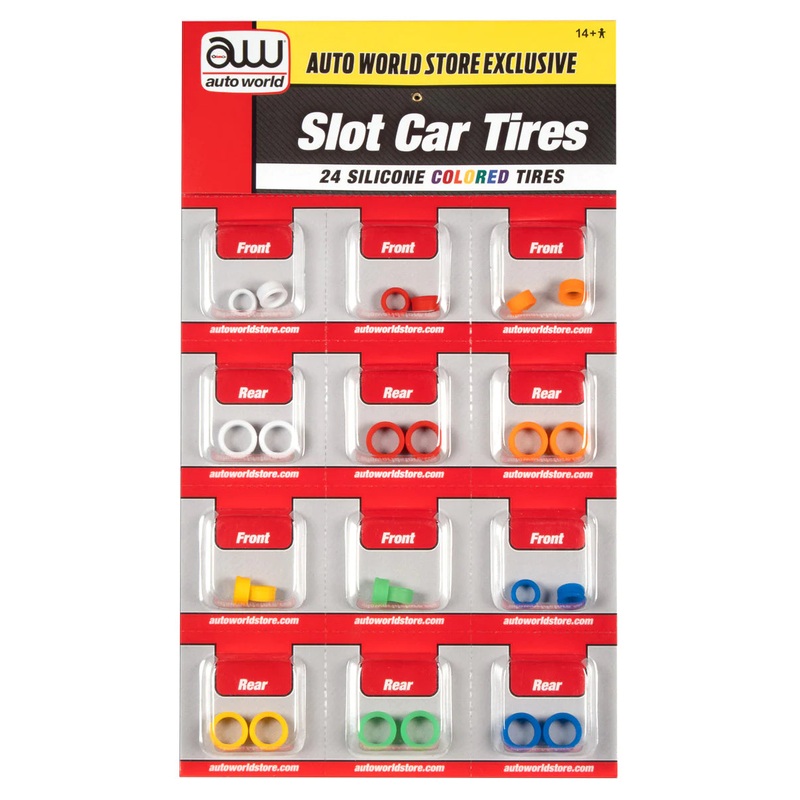 Colored Silicone Replacement Tires 4Gear | SCM161 | Auto World