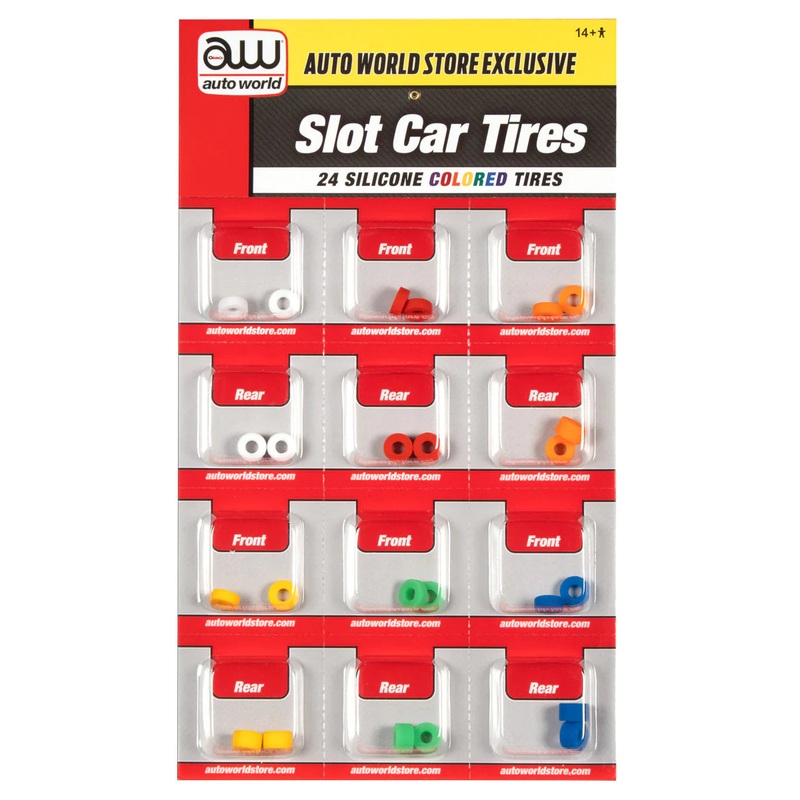 Colored Silicone Replacement Tires ThunderJet | SCM159 | Auto World