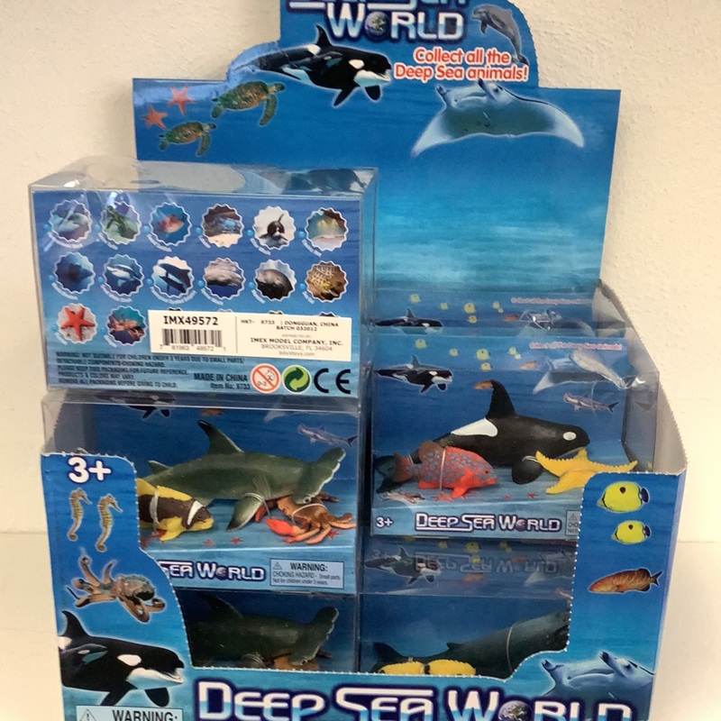 Counter Display-Deep Sea ,6 asst, 12 PCS