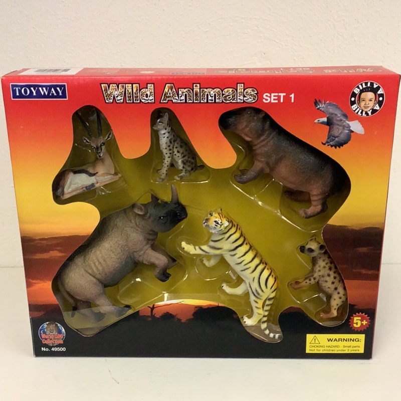 Boxed Wild Animals Collection series 1