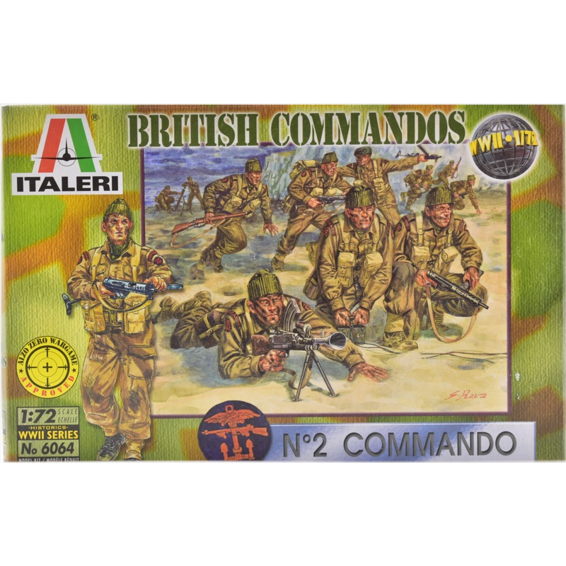 British Commandos N#2 Commando WW II Series 1:72 Scale | 6064 | ITaleri Model CO.