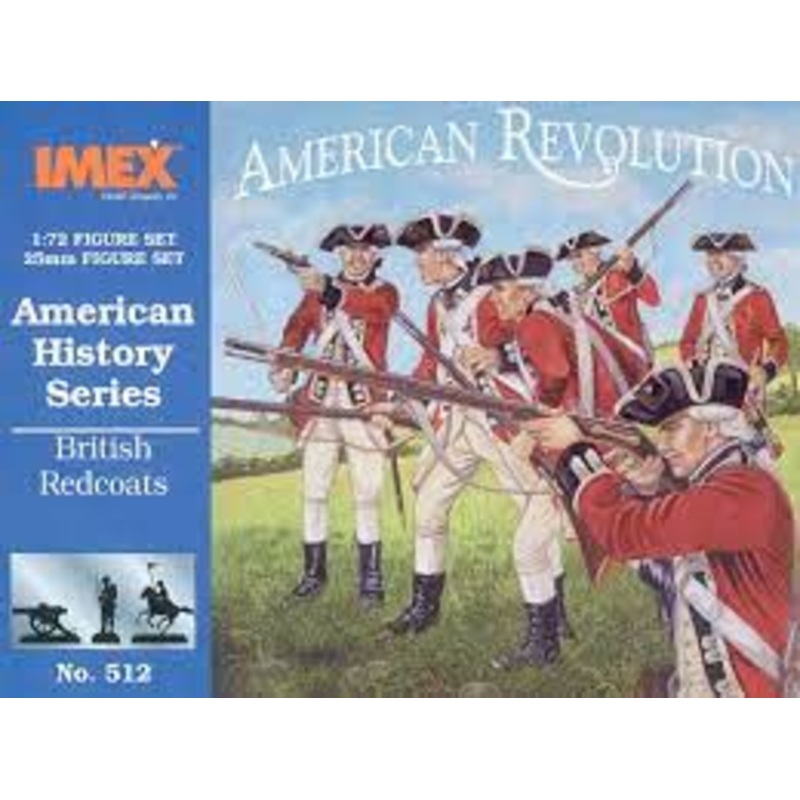 British Redcoats American History Series 1:72 Figure Set | 512 | IMEX