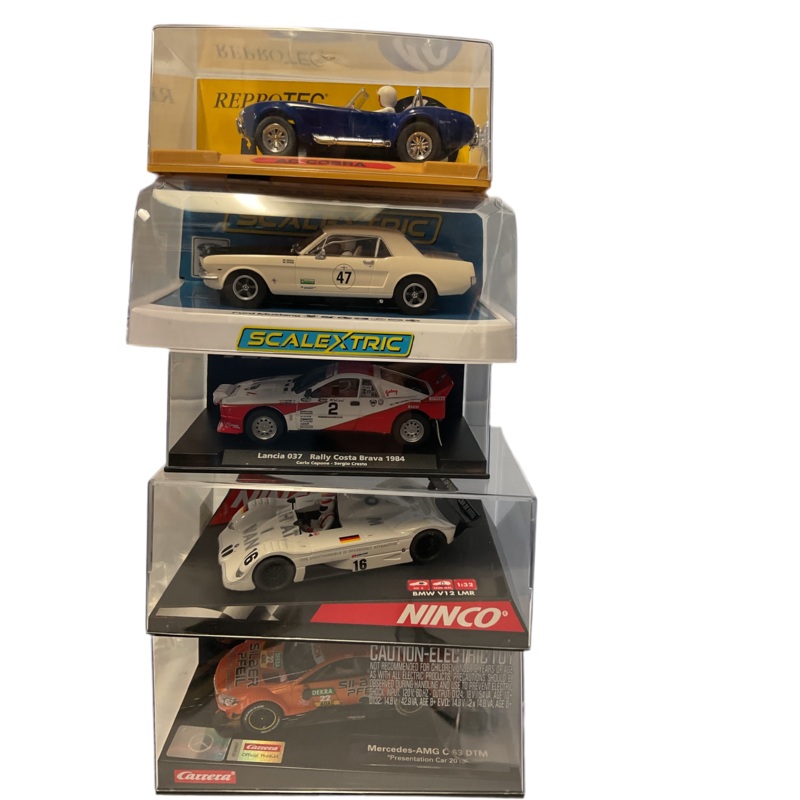 Bryan's Bargain Assorted  5-pack of 1/32 slot cars | Bargain 62 | Protinkertoys