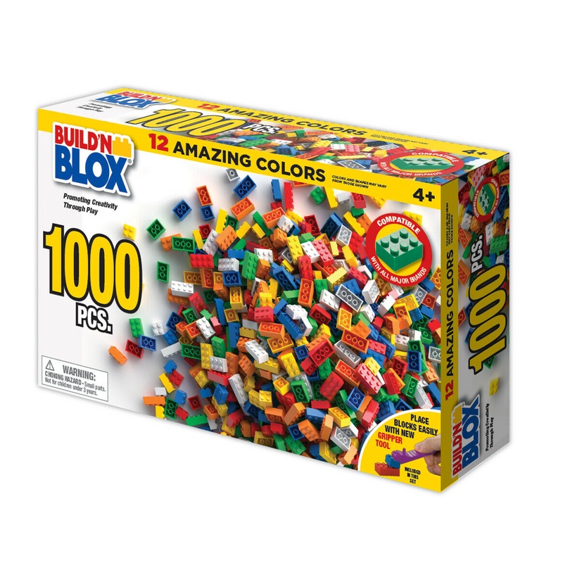 Buildn Blox 1000 Pcs Set | 17081 | Bond Street Innovations