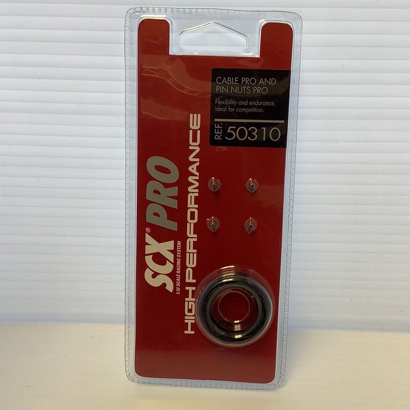Cable Pro and Pin Nuts Pro 1/PACK | 50310 | SCX/SCALEXTRIC