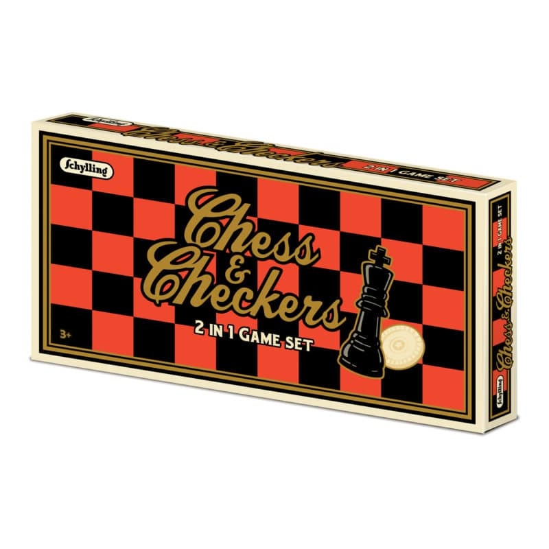 Chess & Checkers Set | CCSET | Schylling