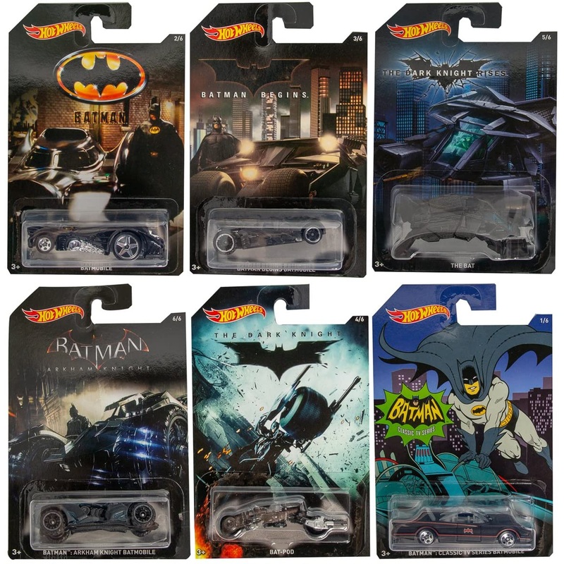 Batman Bundle Set | 1 - 6 | Hot Wheels