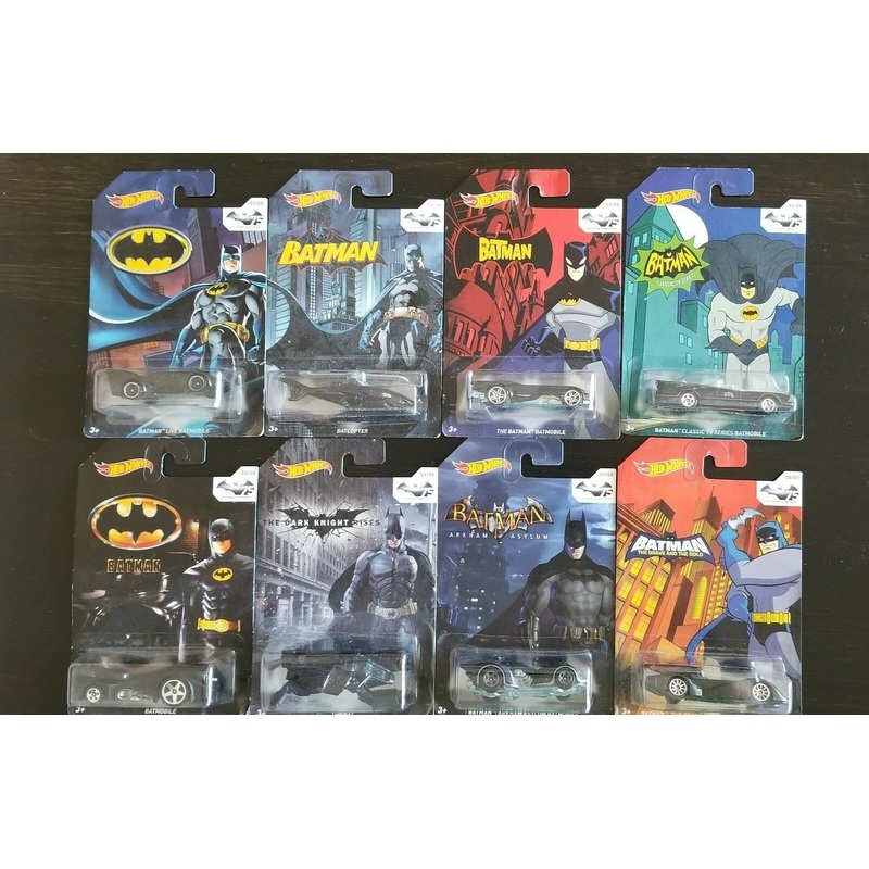 Batman Bundle Set | 1 - 8 | Hot Wheels