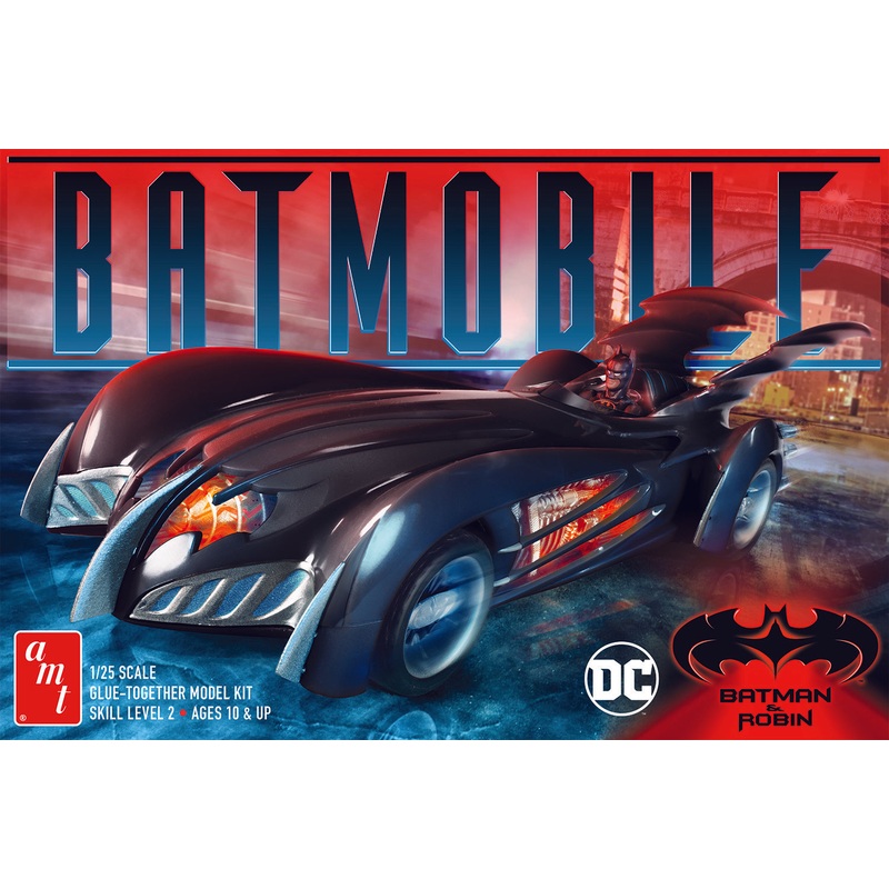 Batman & Robin Movie Batmobile 1:25 Scale Model Kit | AMT1295 | AMT