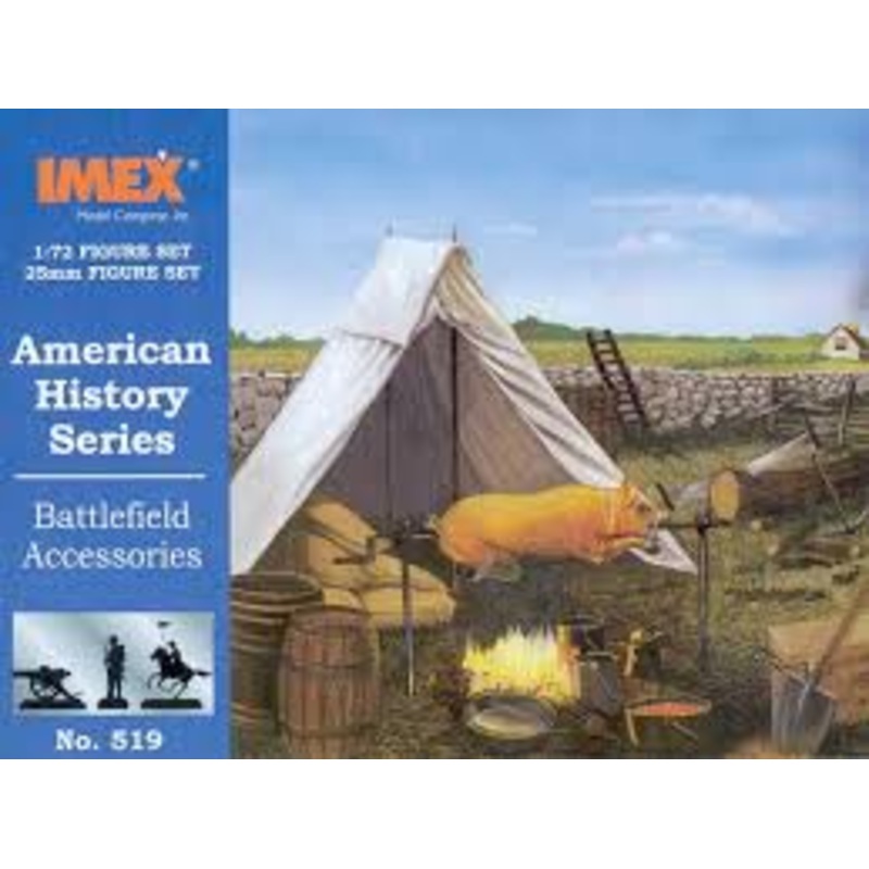 Battlefield Accessories American Civil War 1:72 Figure Set | 519 | IMEX