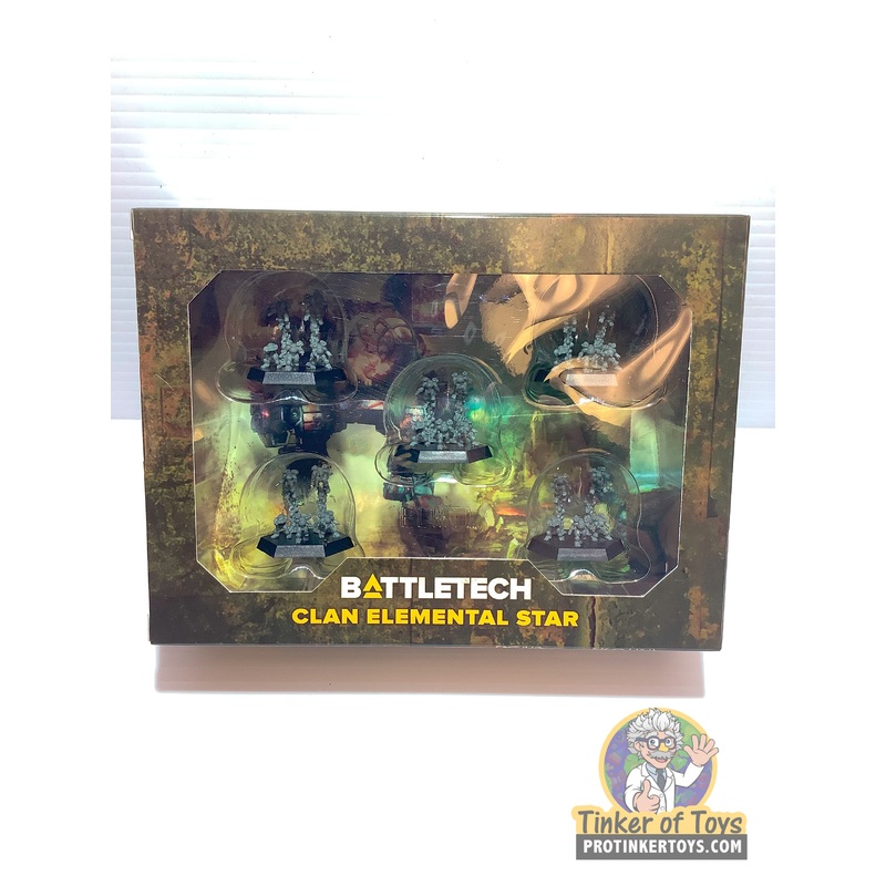 BattleTech: Miniature Force Pack - Clan Elemental Star | 35739 | BattleTech