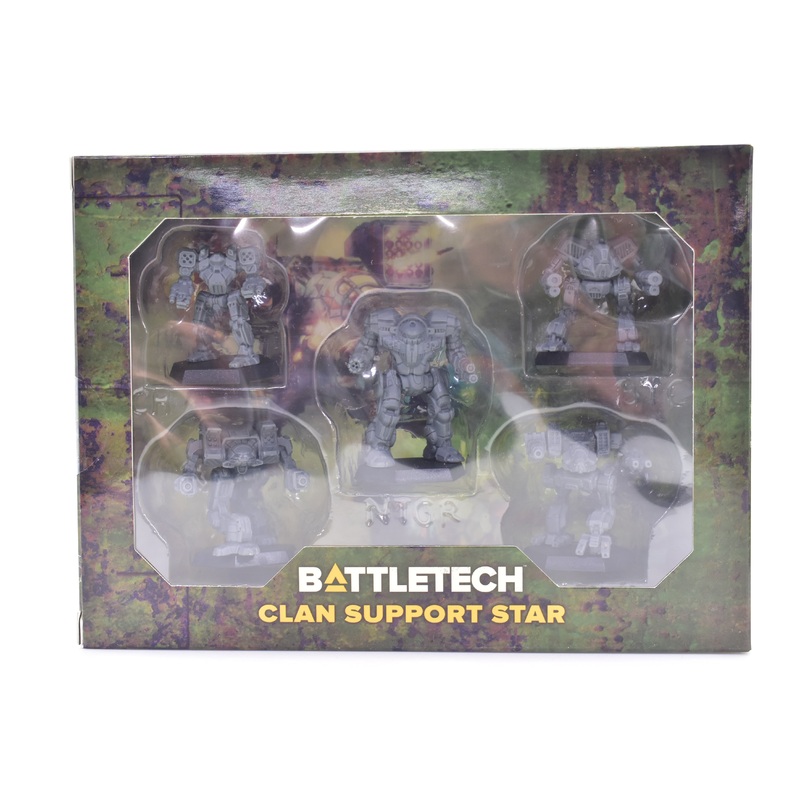 BattleTech: Miniature Force Pack - Clan Support Star | 35726 | BattleTech