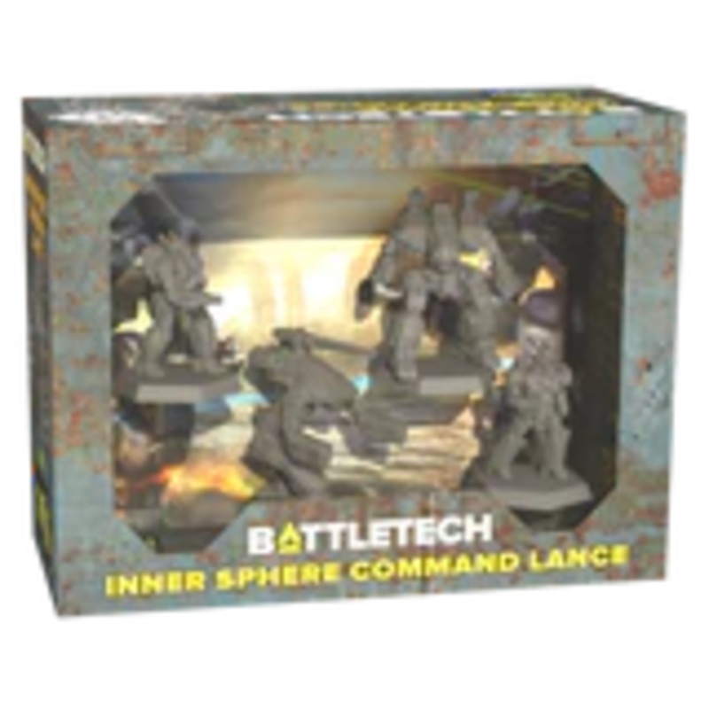 BattleTech: Miniature Force Pack - Inner Sphere Command Lance | 35721 | BattleTech