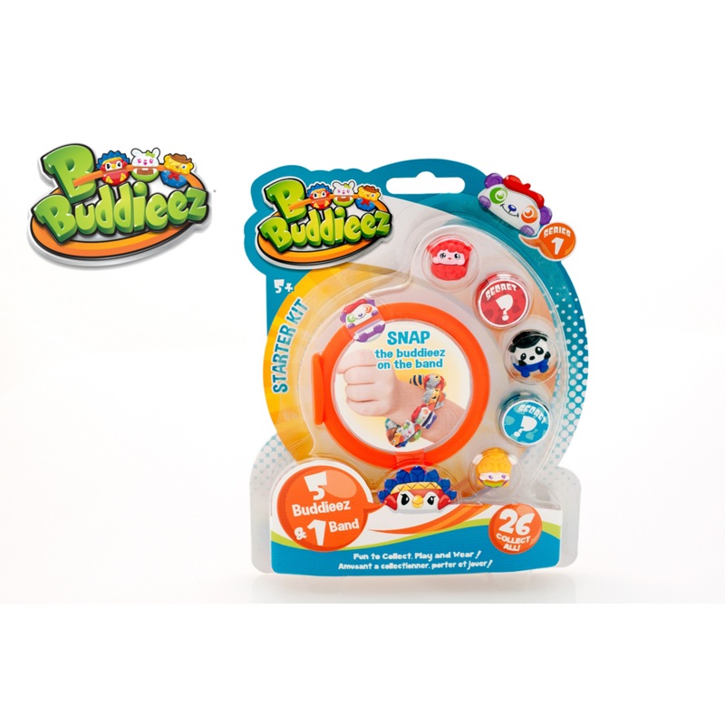 Bbuddieez Blister Pack w/5 Bbuddieez & Band |15004 | Jupiter Creations