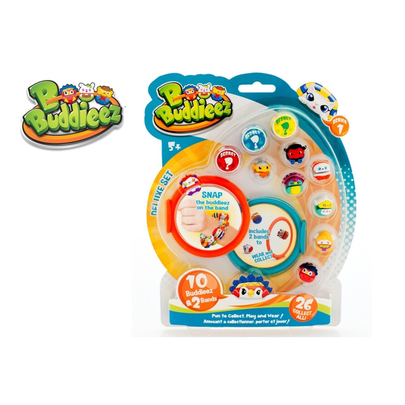 Bbuddieez Blister w/10 Bbuddieez & 2 bands |15005 | Jupiter Creations