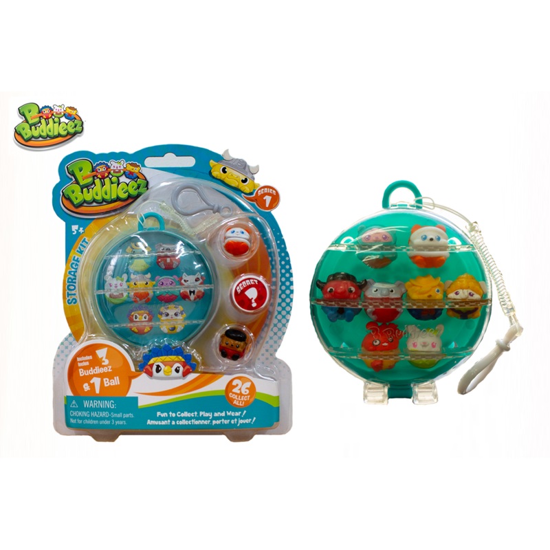 Bbuddieez Storage Ball w/3 Bbuddieez | 15007 | Jupiter Creations