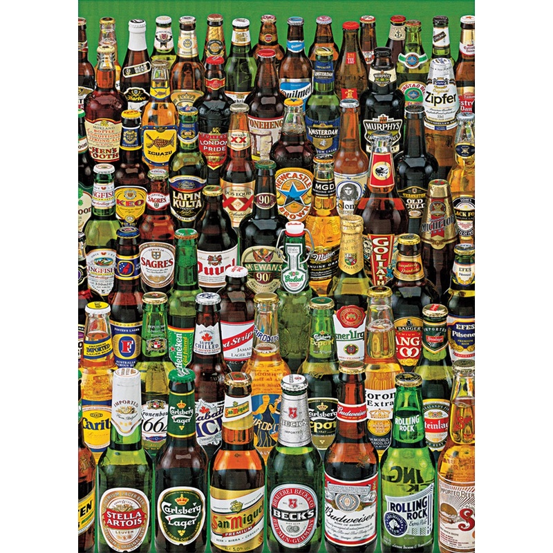 Beer Collection 1000 PC | PLF1219 | PuzzleLife