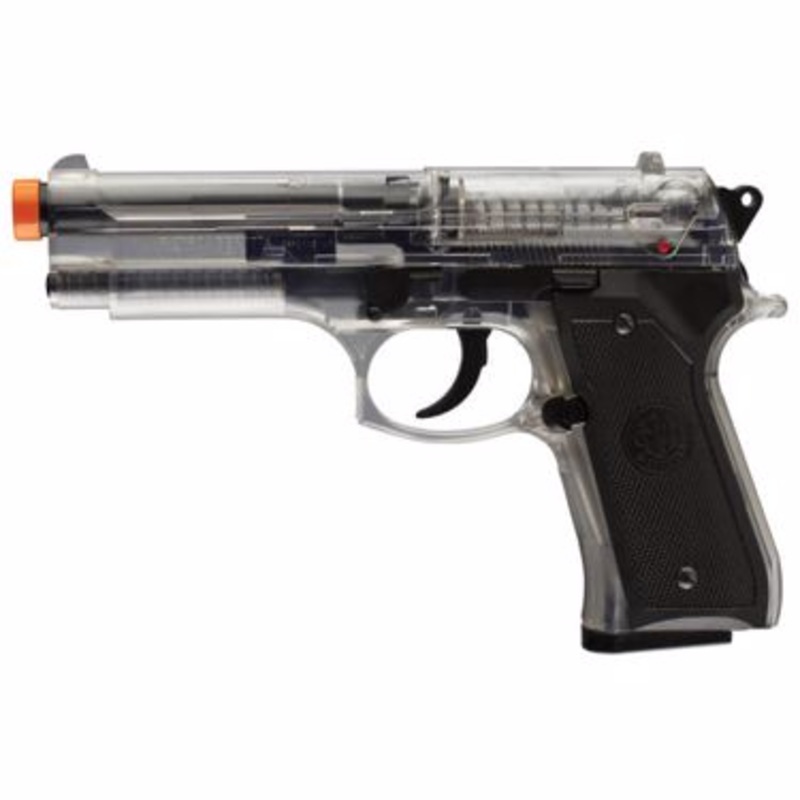 BERETTA 92FS SPRING 6MM AIRSOFT PISTOL - CLEAR | 2274006  | UMAREX AIRGUNS