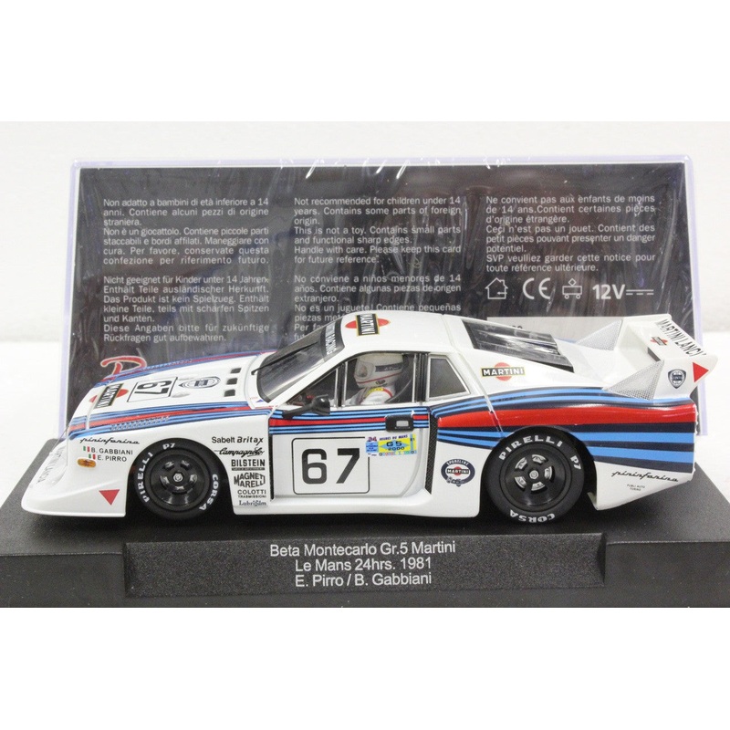 Beta Montecarlo Group 5 Martini Le Mans 24hrs 1981, #67 | SW22 | Sideways
