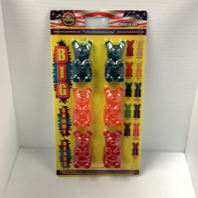Big Gummy Bears 6 Pc | 28684 | Nassau Candy