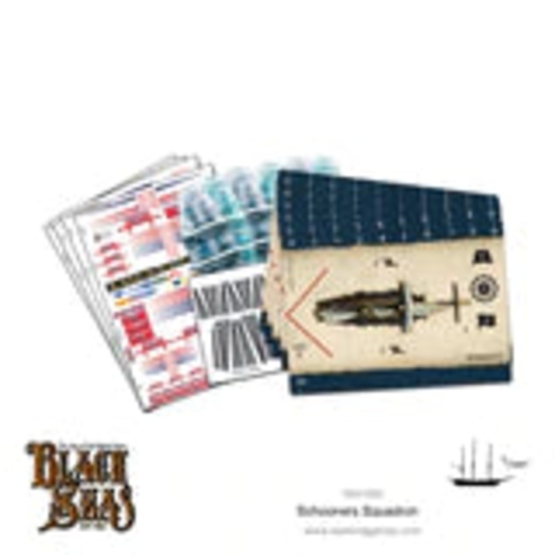 Black Seas: Schooners squadron |  WLG 792410003 | Warlord Games