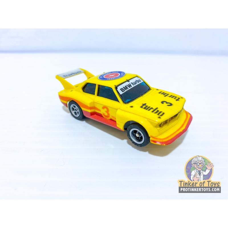 BMW 320i Turbo Yellow Red Orange #3 | 1979-82BMWi | Aurora AFX