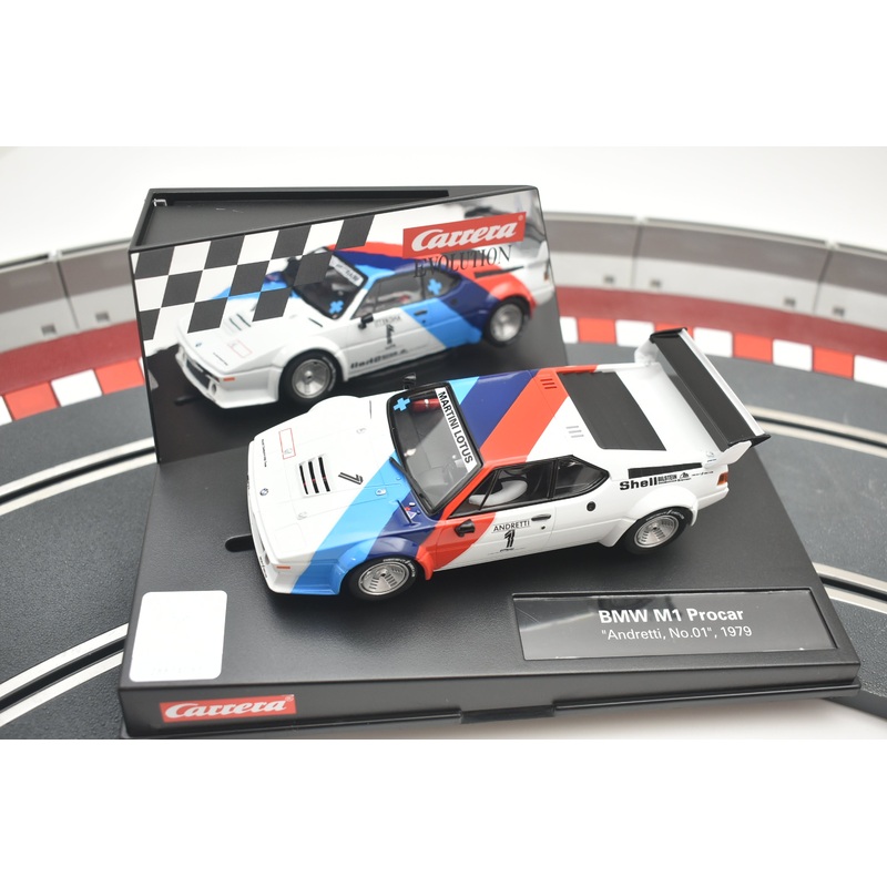 BMW M1 Procar Andretti, No.01, 1979 | 27560 | Carrera