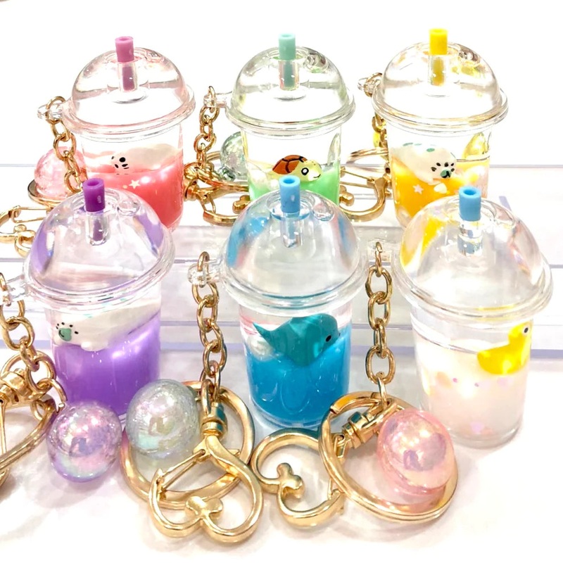 ANIMAL BOBA FLOATY KEY CHARM  | 12049 | BC Mini