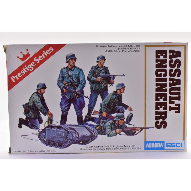 Assault Engineers 1:35 Scale  | 6303 | Aurora/ESCI Models