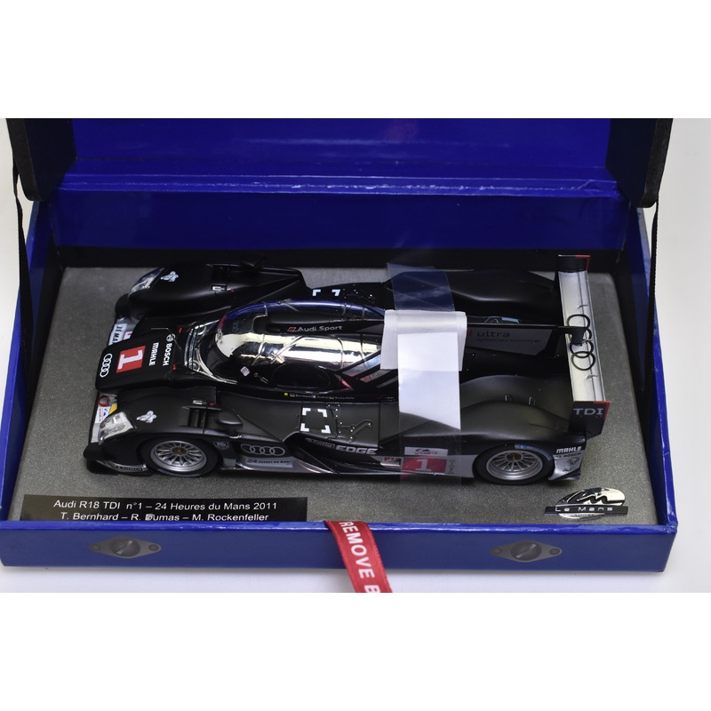 Audi R18 TDI #1-Abandon 24Hour du mans 2011 1/32 Slot Car |132061/1M | LE MANS miniatures