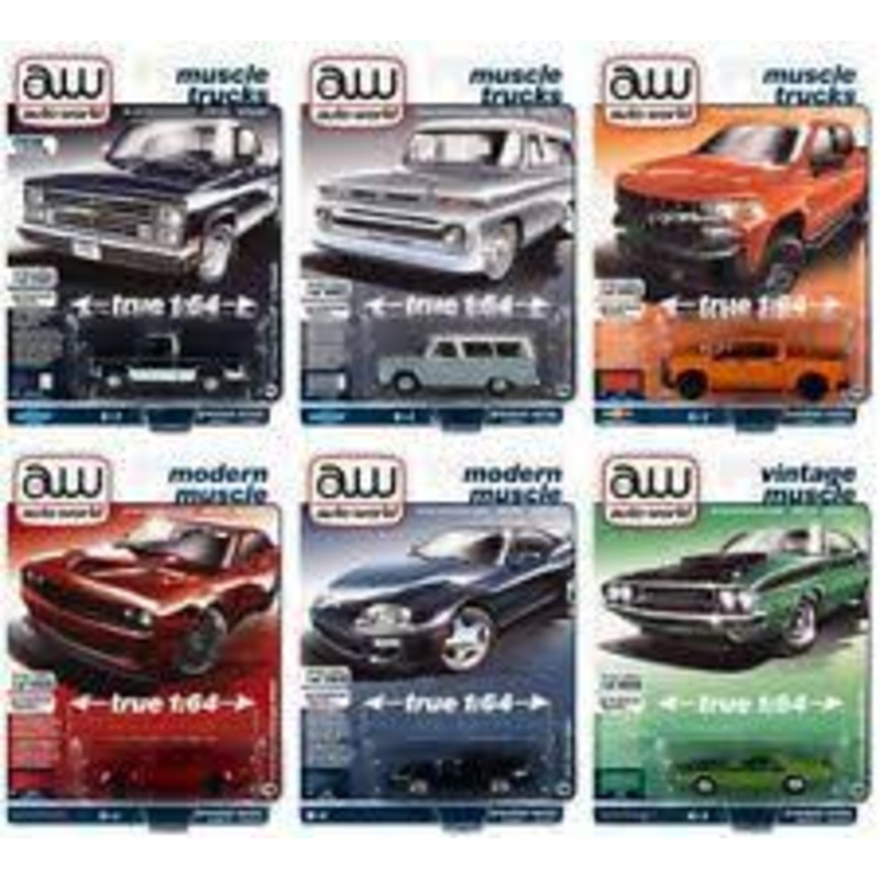 Auto World  Muscle Trucks Premium Version A & B | AW64262 | AW Die Cast