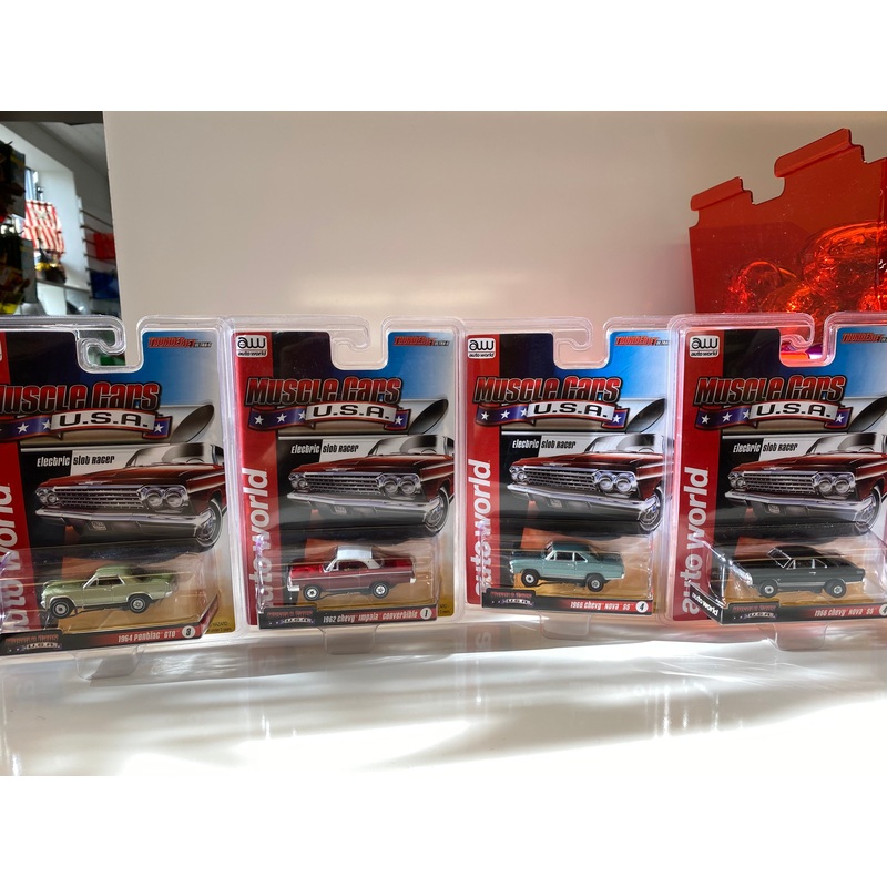 Auto World Thunderjet R25 Muscle Cars USA | SC340 | Auto World