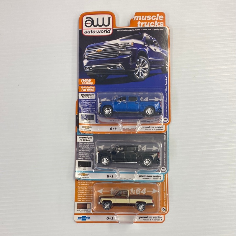 AW auto world Premium Series Version Muscle turcks | AW64252 | AW Die Cast