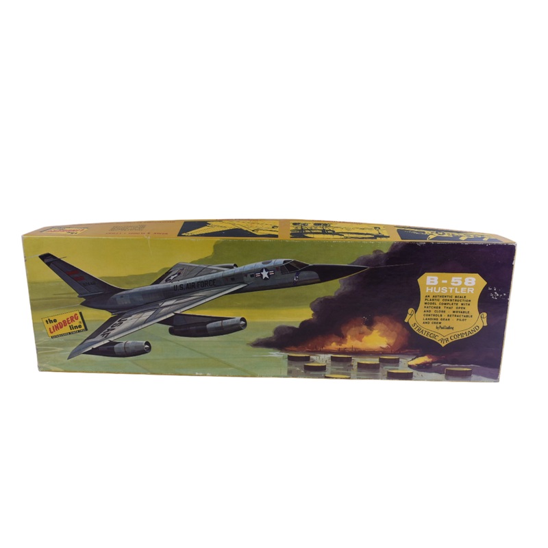 B-58 Hustler Bomber Opened Kit  Scale | 578-A | The Lindberg Line
