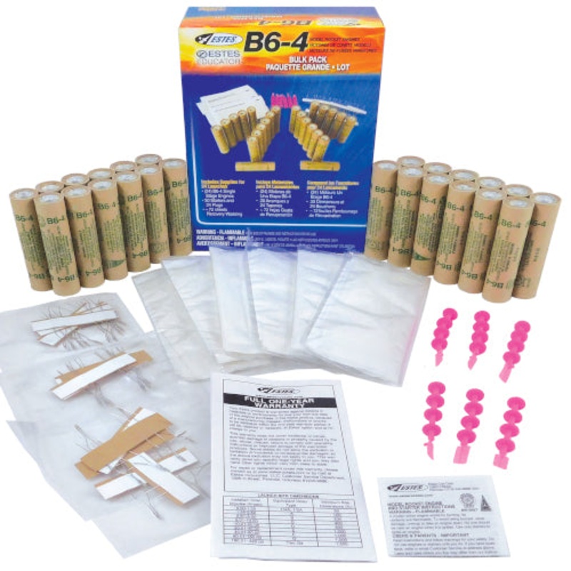 B6-4 Engine Bulk Pack | 1783 | Estes