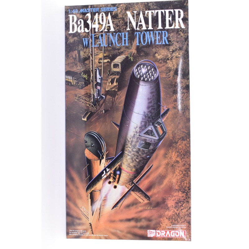 Ba349A Natter w/Launch Tower Master Series 1/48 Scale | 5516 | Dragon DML Model Co.