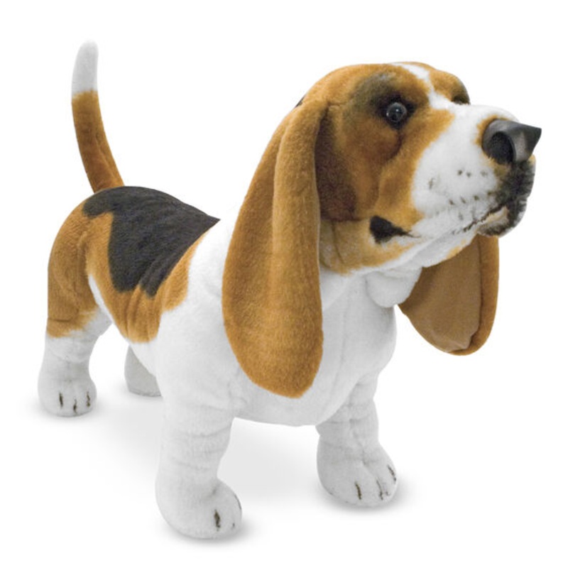 Basset Hound Dog Giant Stuffed Animal | 4866 | Melissa & Doug