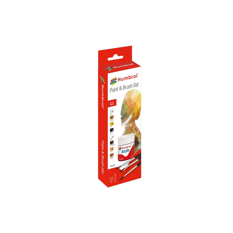 Acrylic Figure Painting Set | AB9060 | Humbrol