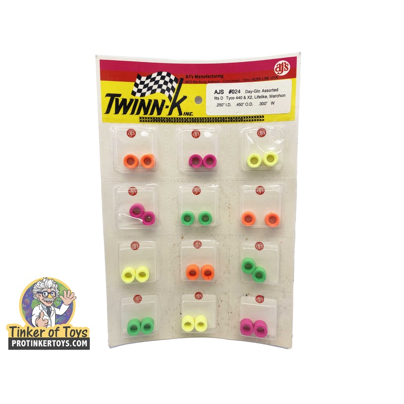 AJ'S | 024 | HO Tires Silicone Assorted Colors