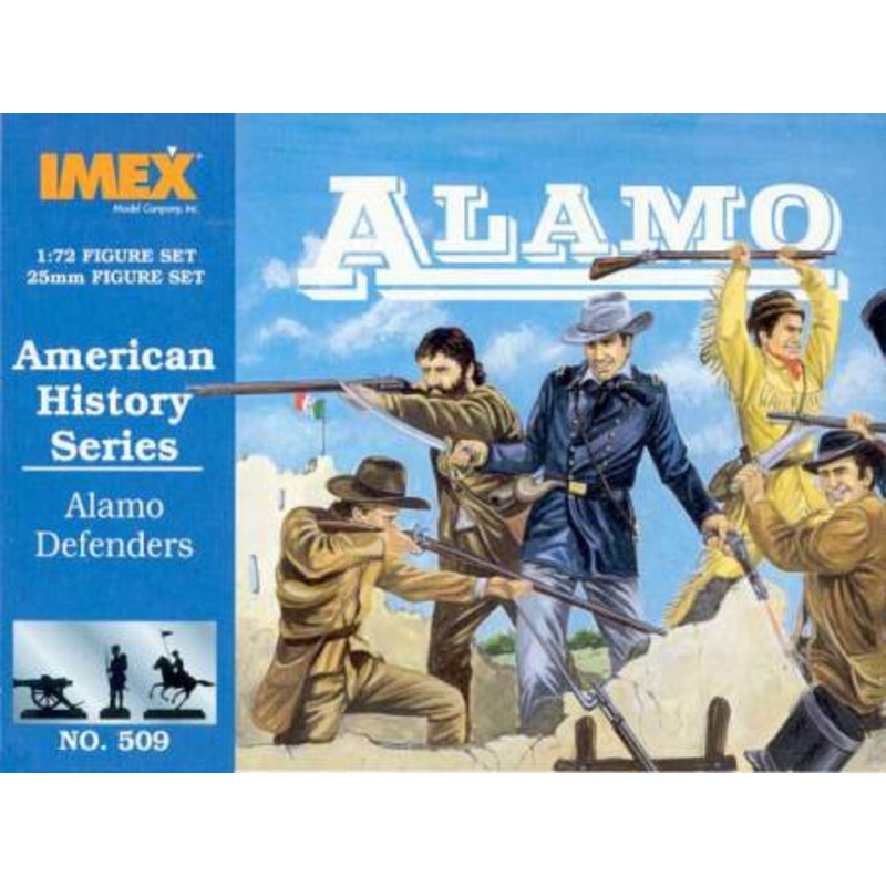 Alamo Defenders American History Series 1:72 Figure Set | 509 | IMEX