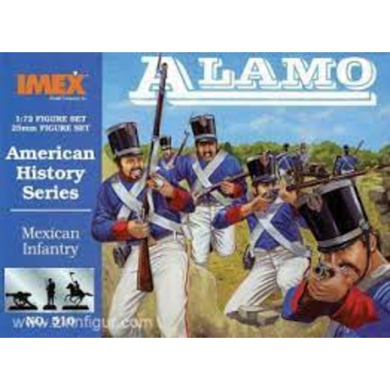 American History Series Mexican Infantry 1:72 Scale | 510 | IMEX