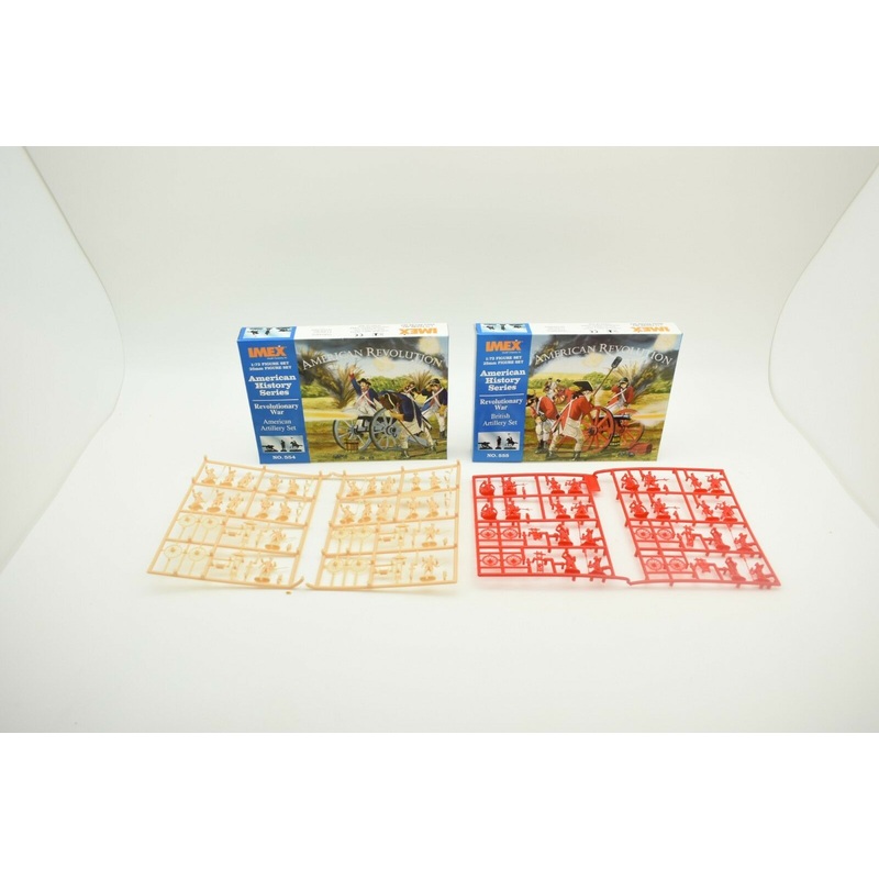 American History Series Revolutionary War Figure Set | 554 - 555 | IMEX