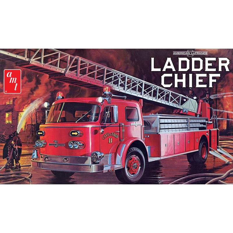 American Lafrance Ladder Chief Fire Truck 1:25 Scale Model Kit | AMT1204 | AMT