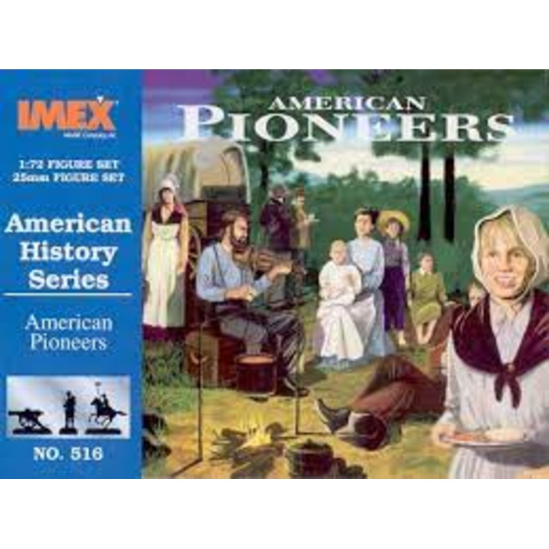 American Pioneers American History Series 1:72 Figure Set | 516 | IMEX