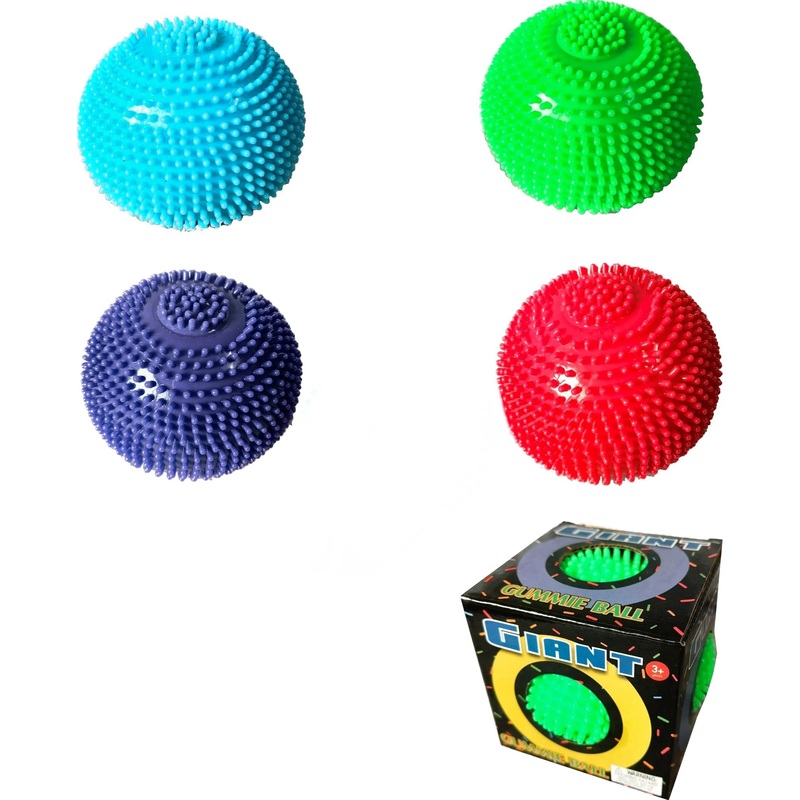 4" Squeeze Spiky Ball | 89025 | BVP