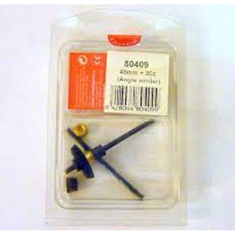 49 mm 24z tooth Axle with gear and Metal shims | 80403 | NINCO