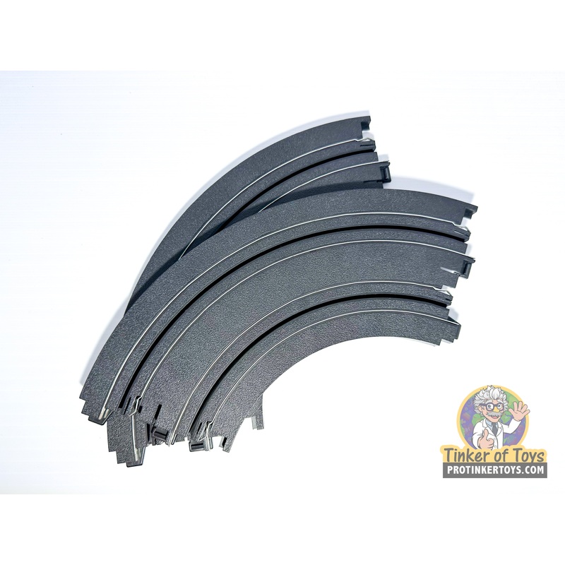 6" Radius 1-4 Curve Track 2 Pack | H0063 | Auto World